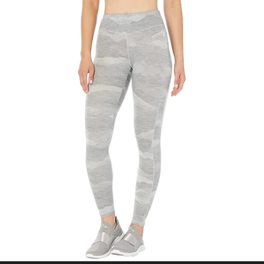 Gorgeous Smartwool Women's Classic Thermal Merino Leggings - Light Gray Mtn S